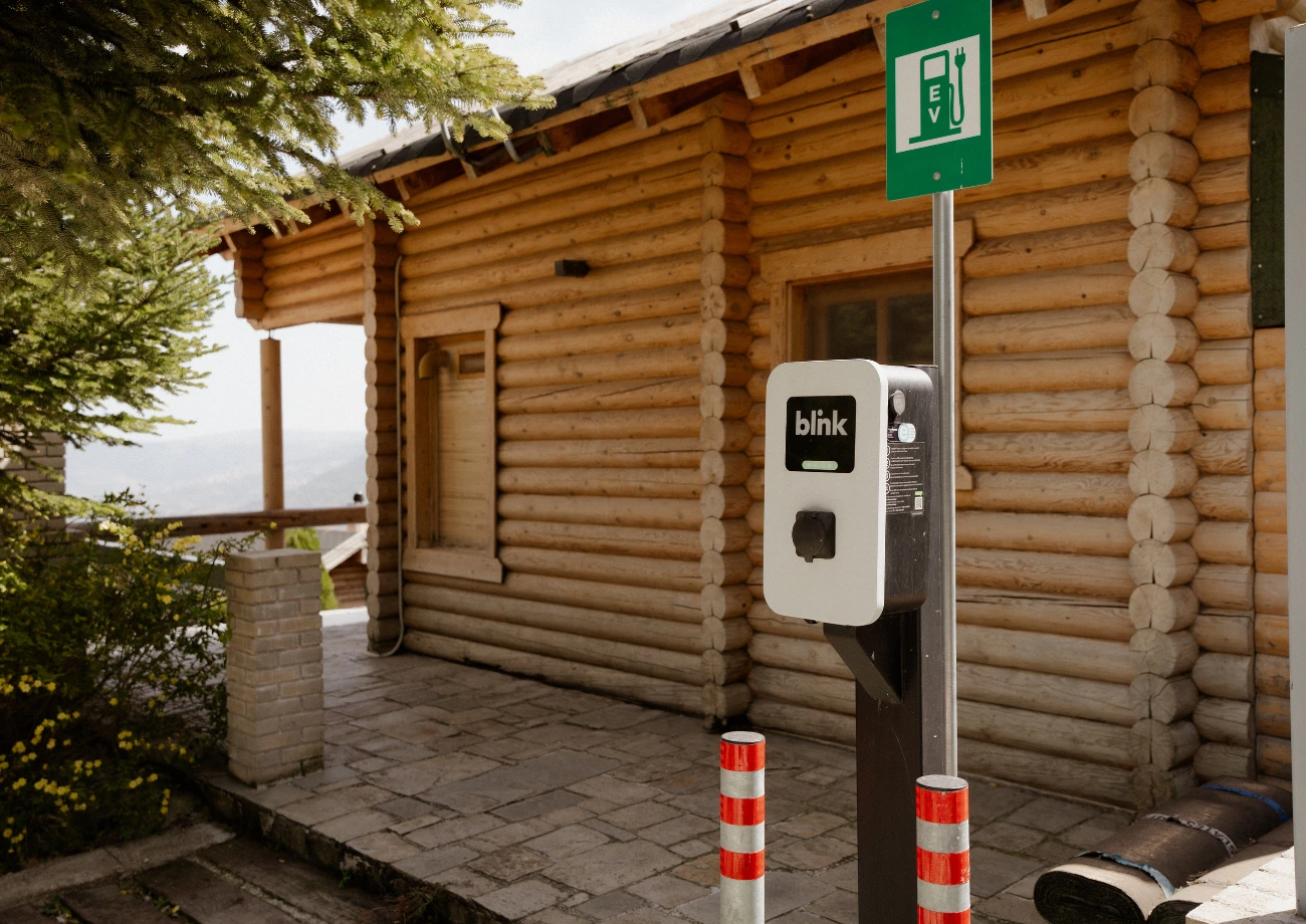 hyades resort EV charging station